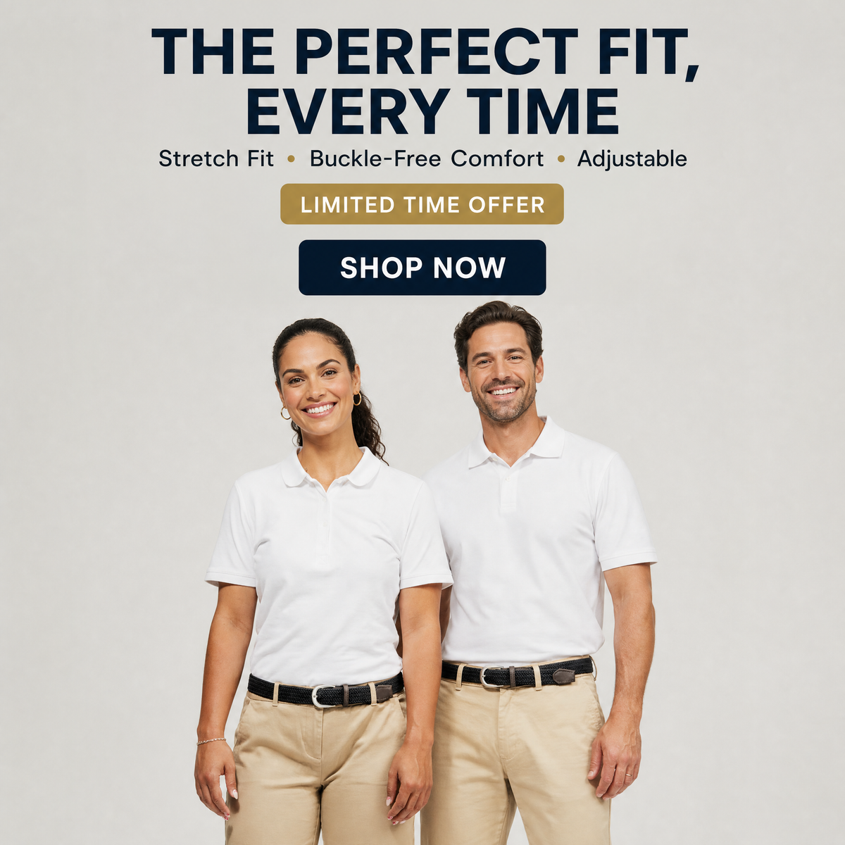 GripFit® Braided Belt
