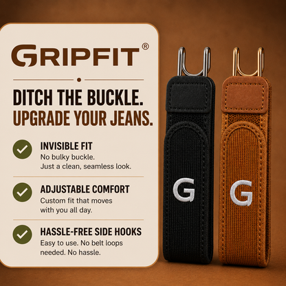 GripFit® Buckle-Free Belt